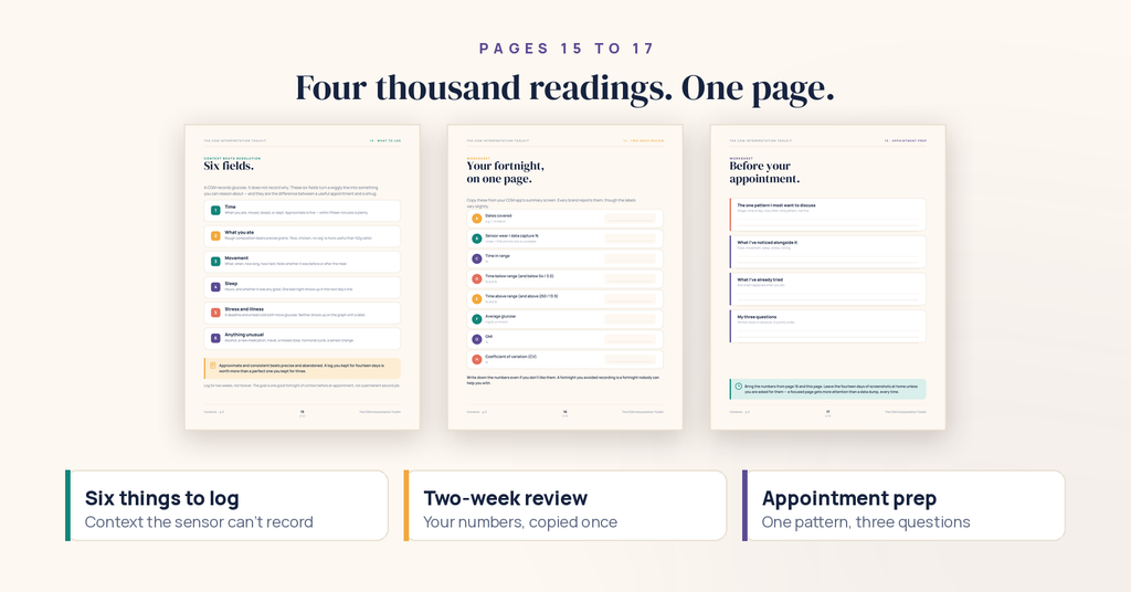 The CGM Interpretation Toolkit — 22-Page Interactive PDF Guide